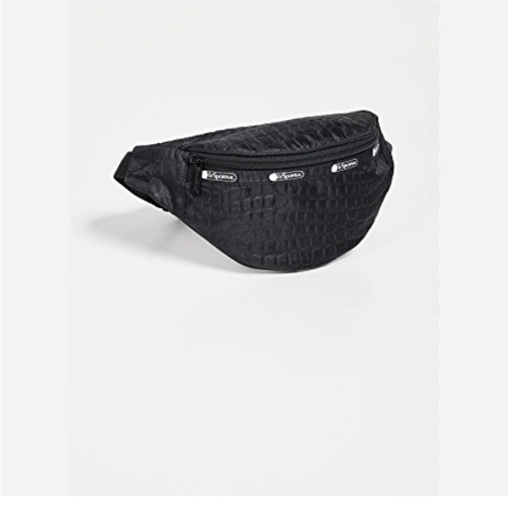 LeSportsac BELT BAG Carlin-Croc Embossed NWOT Hands Free great for travel - Picture 3 of 10
